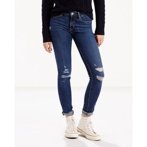 Levi's 711 Distressed Skinny Jean